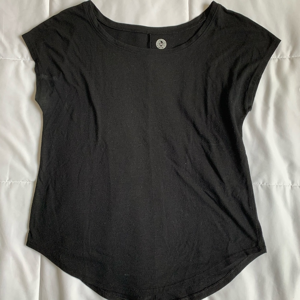 black dress shirt